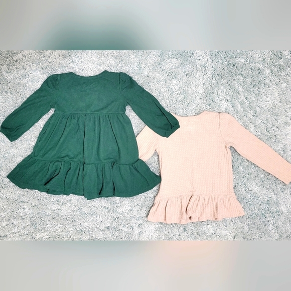 Girls Long Sleeve Dress & Top - Picture 2 of 2
